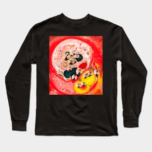 The Mindfully Mismatched Menagerie Long Sleeve T-Shirt